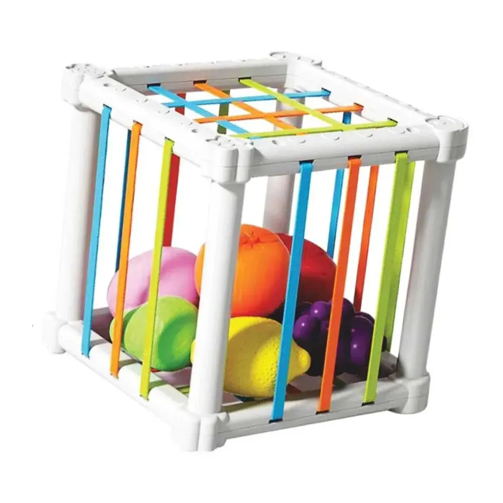 CUBO DIVERTIDO COM ELÁSTICOS TOY MIX