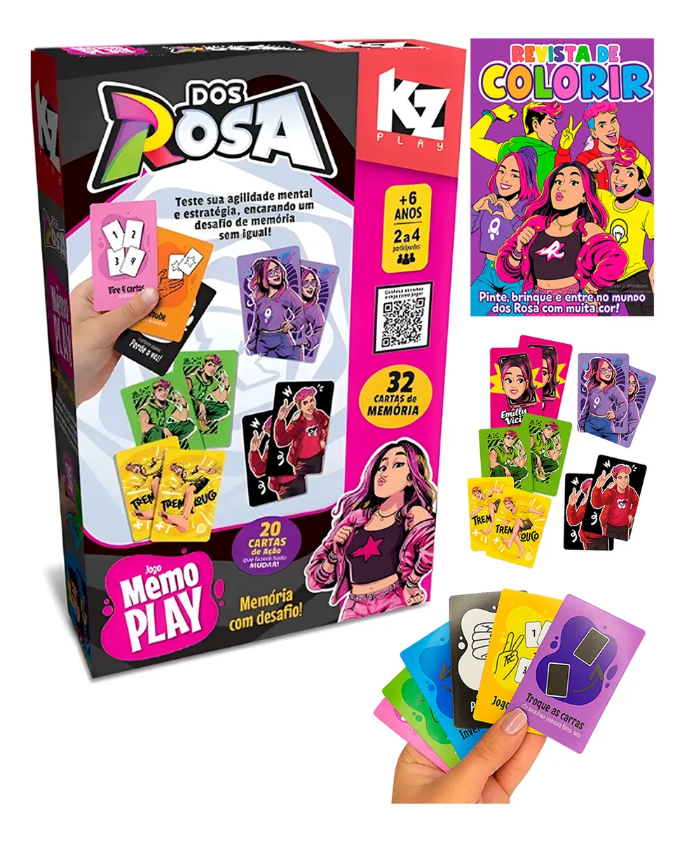 JOGO DA MEMORIA DOS ROSA