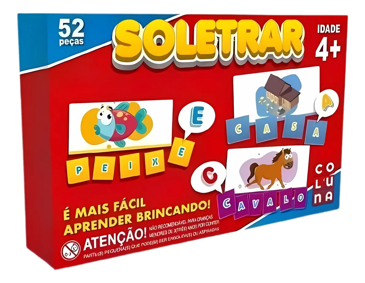 JOGO EDUCATIVO SOLETRAR