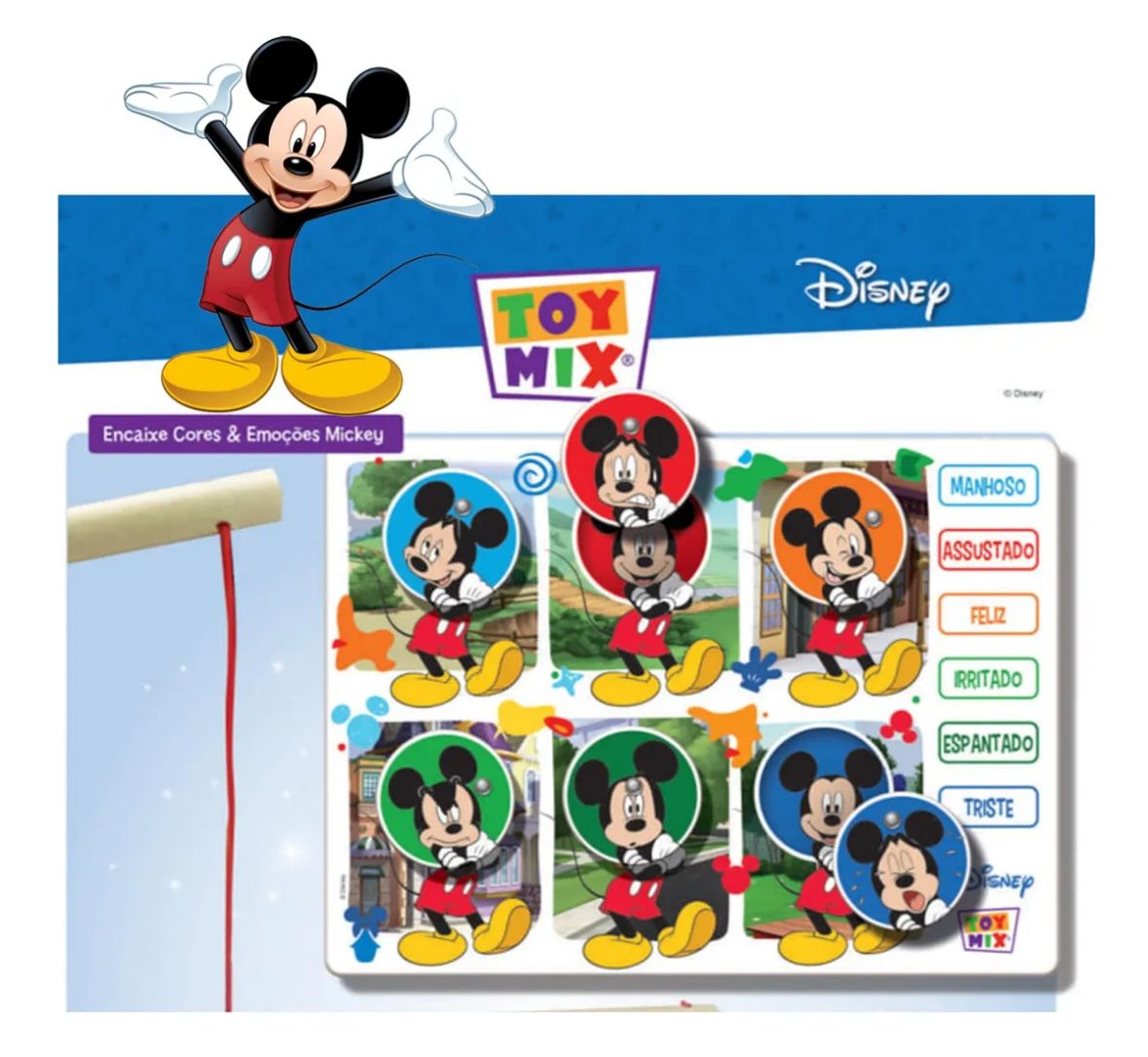 TABULEIRO DE PESCARIA MICKEY