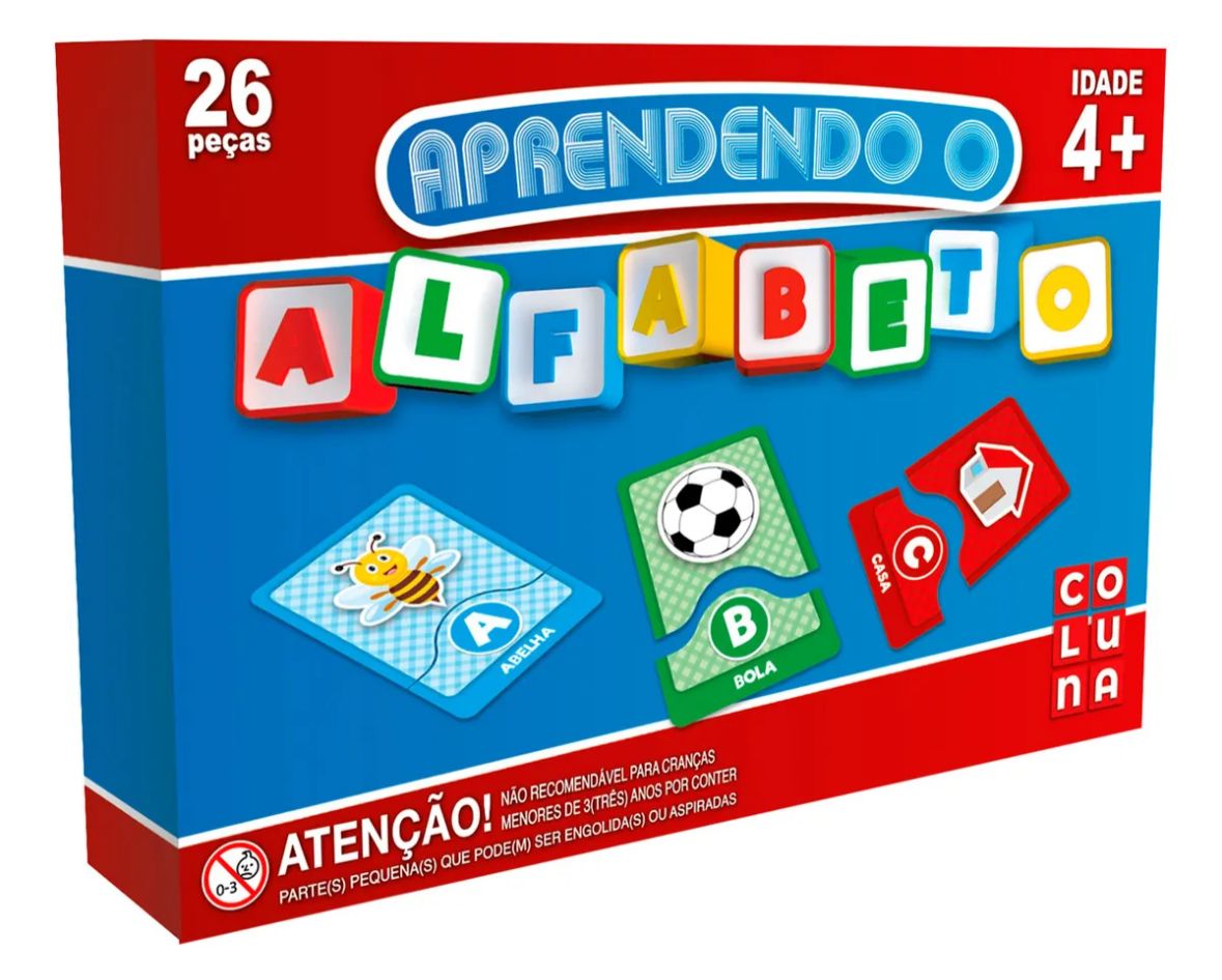 JOGO PEDAGÓGICO APRENDENDO O ALFABETO