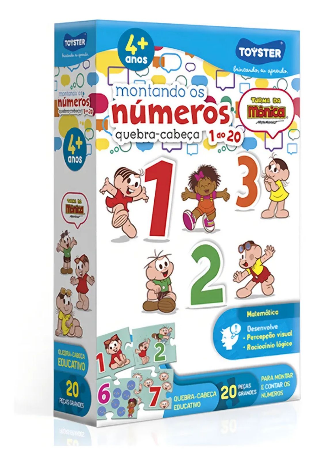 QUEBRA-CABEÇA TURMA DA MÔNICA