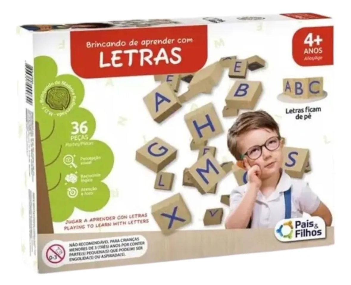 JOGO PEDAGÓGICO BRINCANDO DE PRENDER COM LETRAS