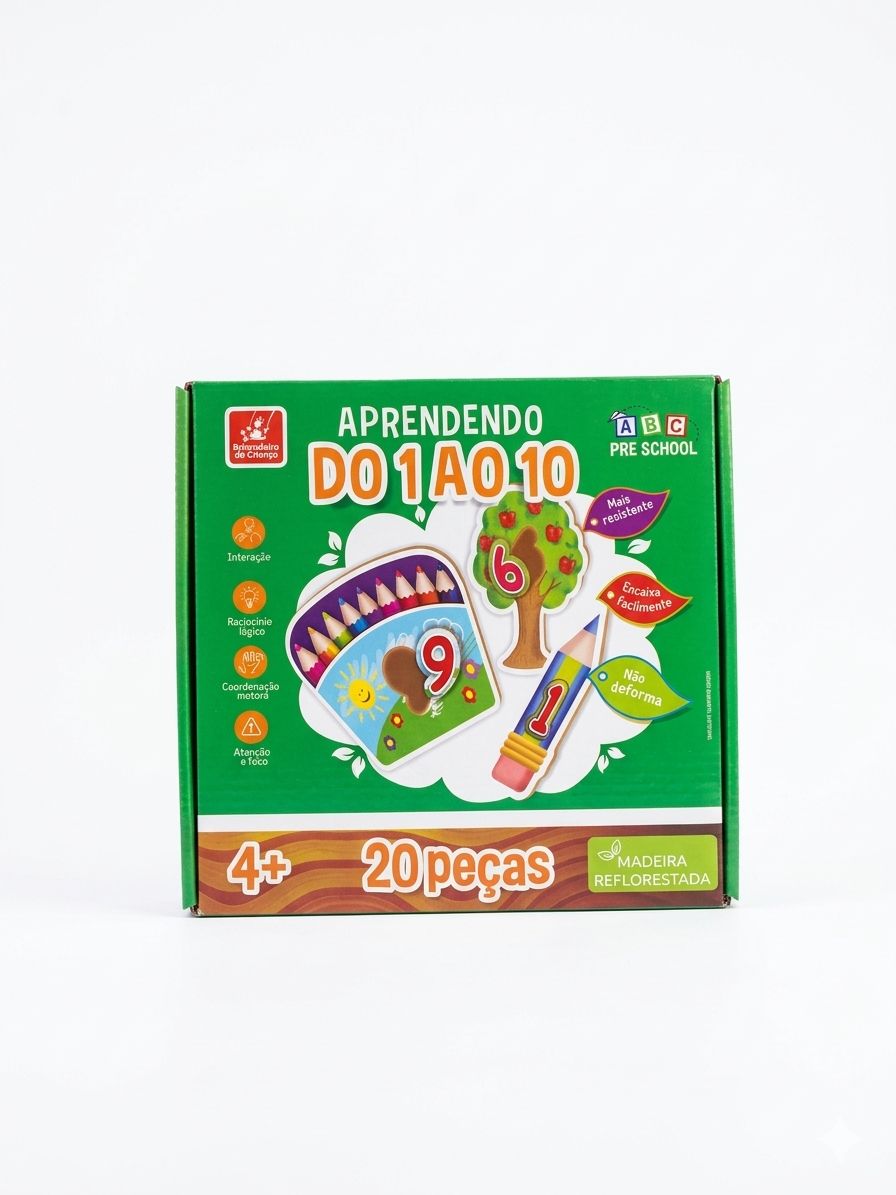 QUEBRA-CABEÇA DO 1 AO 10