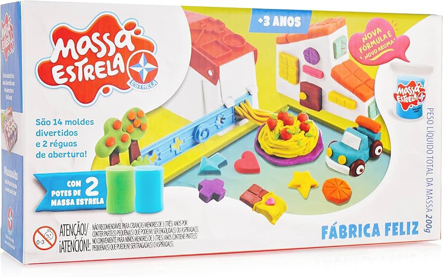 KIT MASSINHA DE MODELAR SUPER MASSA