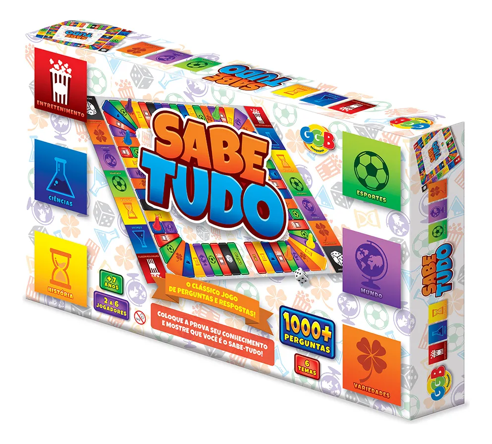 JOGO DE TABULEIRO SABE TUDO