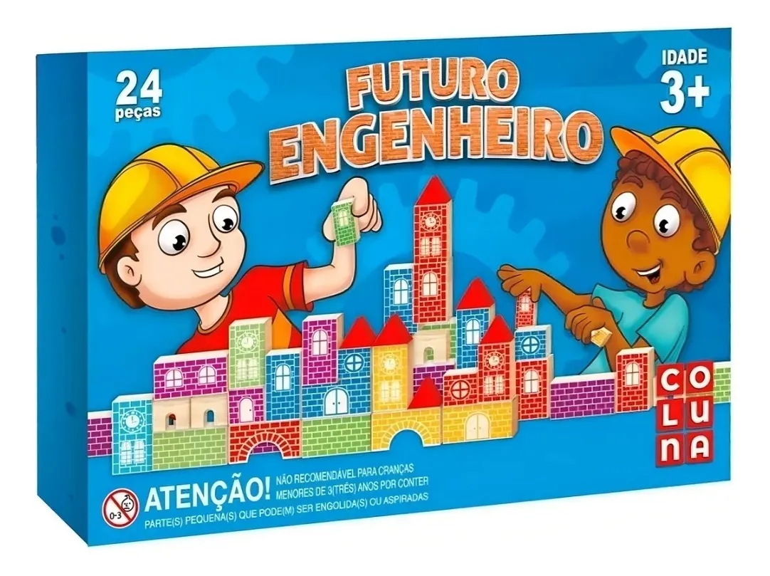JOGO FUTURO ENGENHEIRO BLOCO DE MONTAR