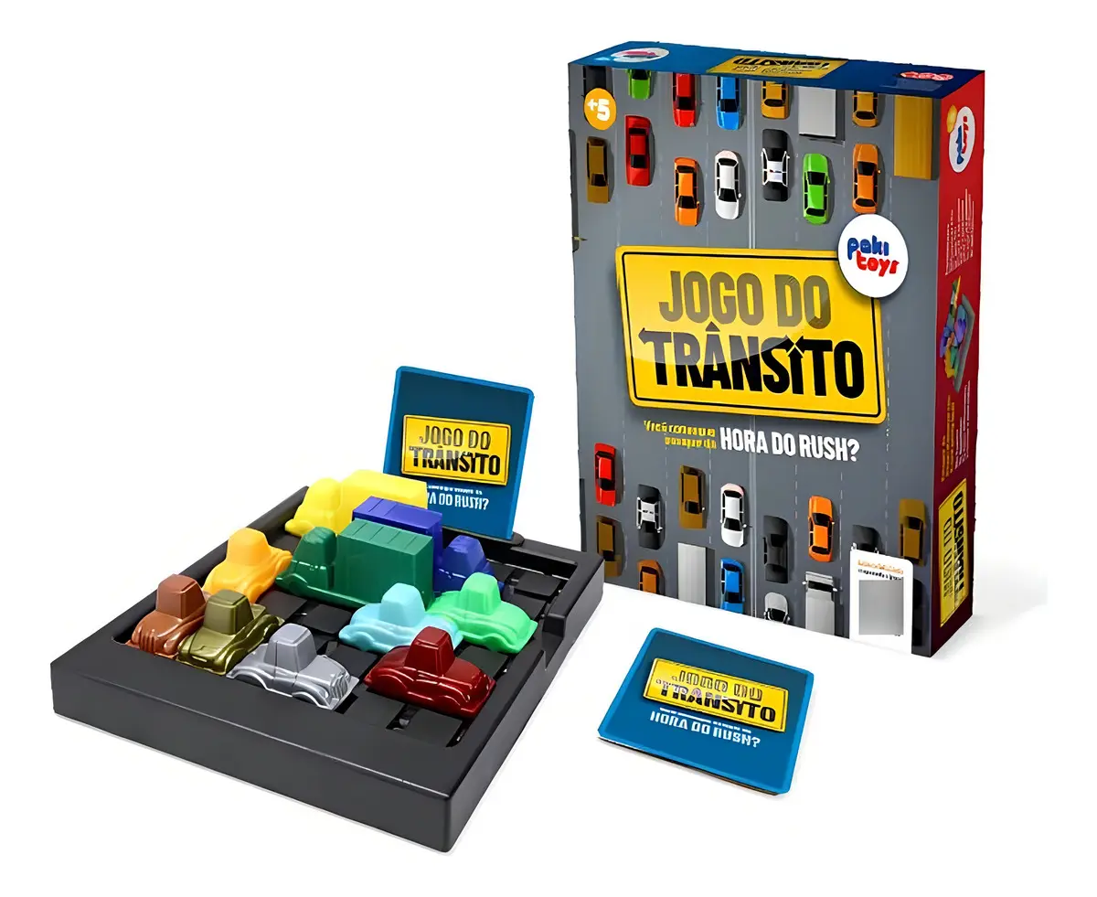 JOGO DO TRÂNSITO QUEBRA-CABEÇA ESTRATÉGICO