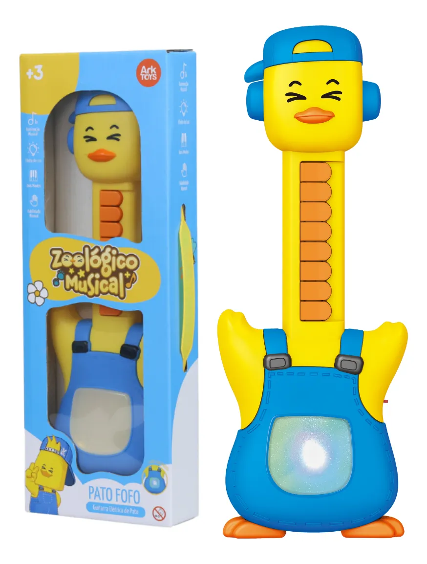 GUITARRA PATO FOFO ZOOLÓGICO MUSICAL