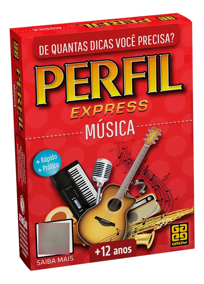 JOGO DE CARTAS PERFIL EXPRESS MÚSICA