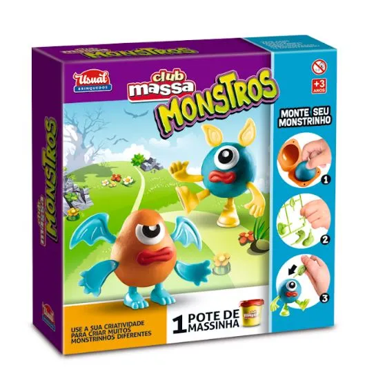 KIT CLUB MASSA MONSTROS
