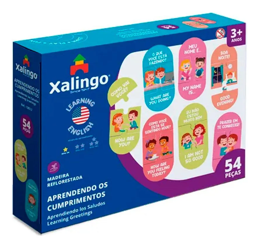 QUEBRA-CABEÇA APRENDENDO COMPRIMENTO EM INGLÊS