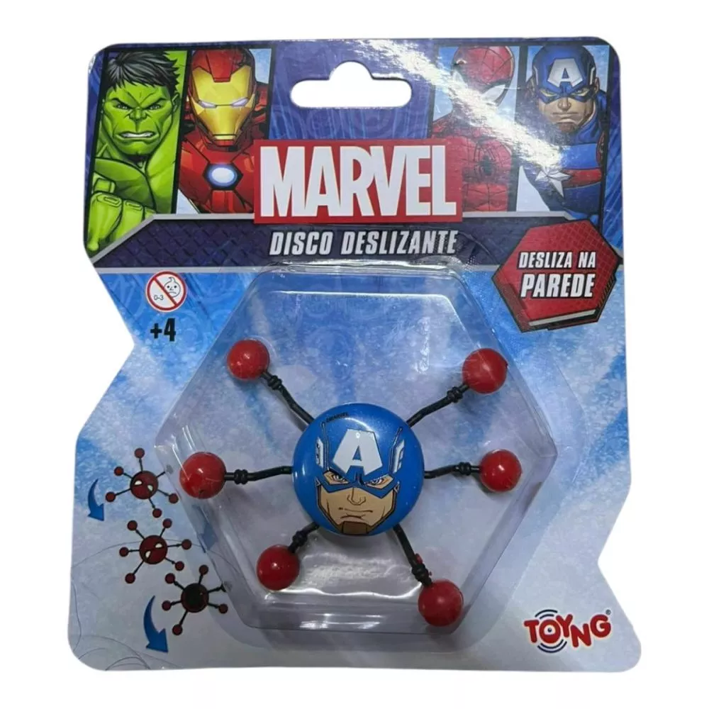 JOGA NA PAREDE CAPITÃO AMERICA MARVEL