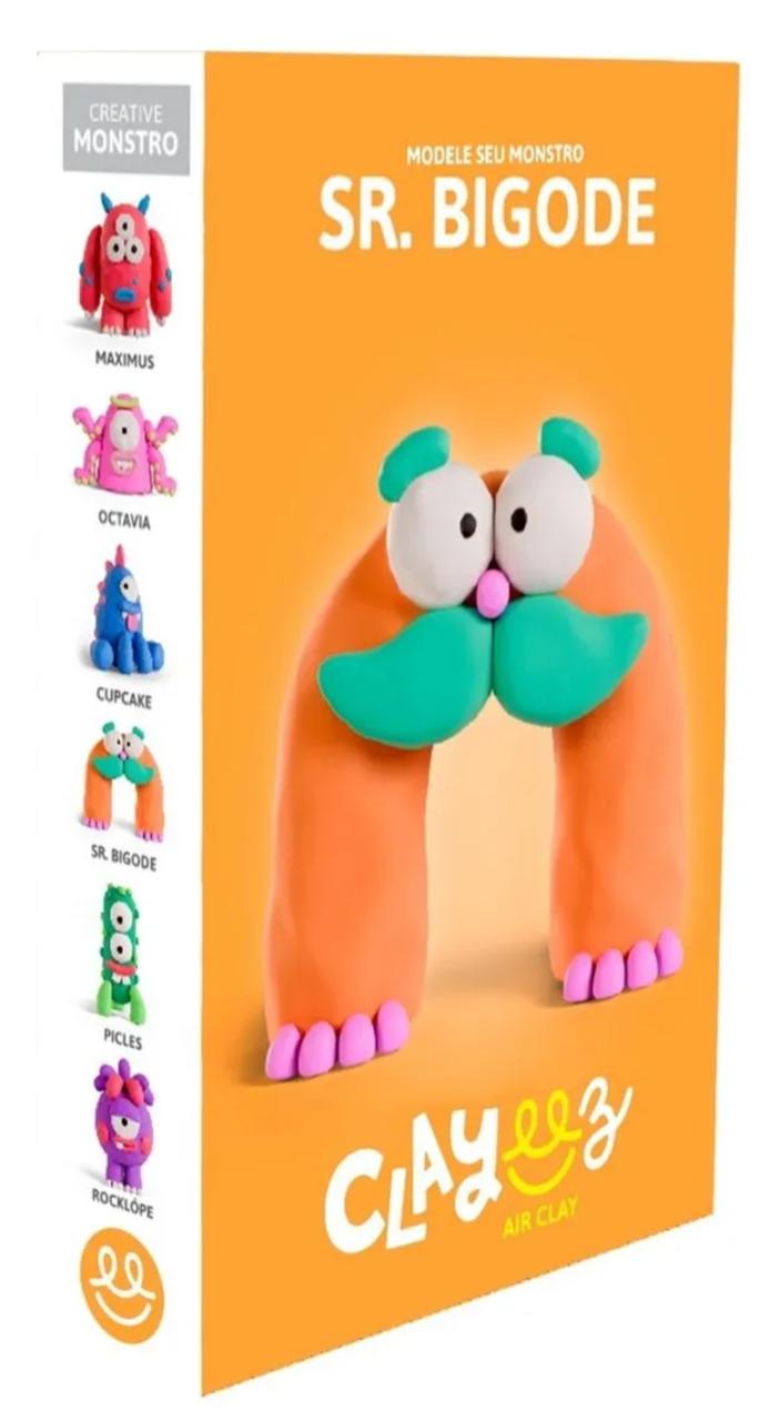 KIT MASSINHA DE MODELAR SR. BIGODE