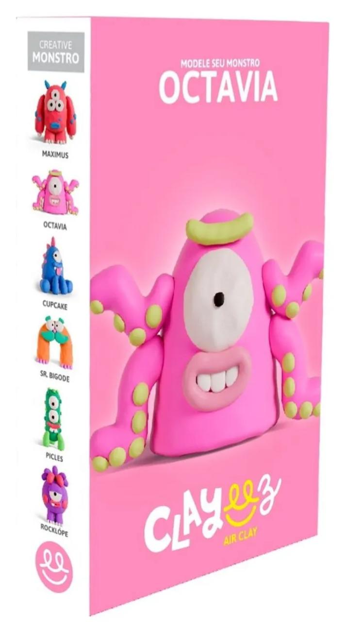 KIT MASSINHA DE MODELAR OCTAVIA