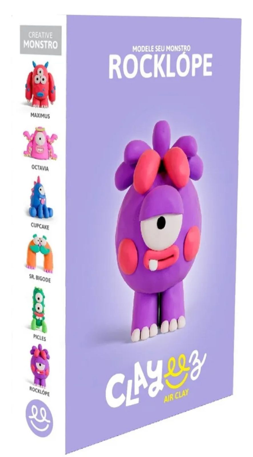 KIT MASSINHA DE MODELAR ROCKLÓPE