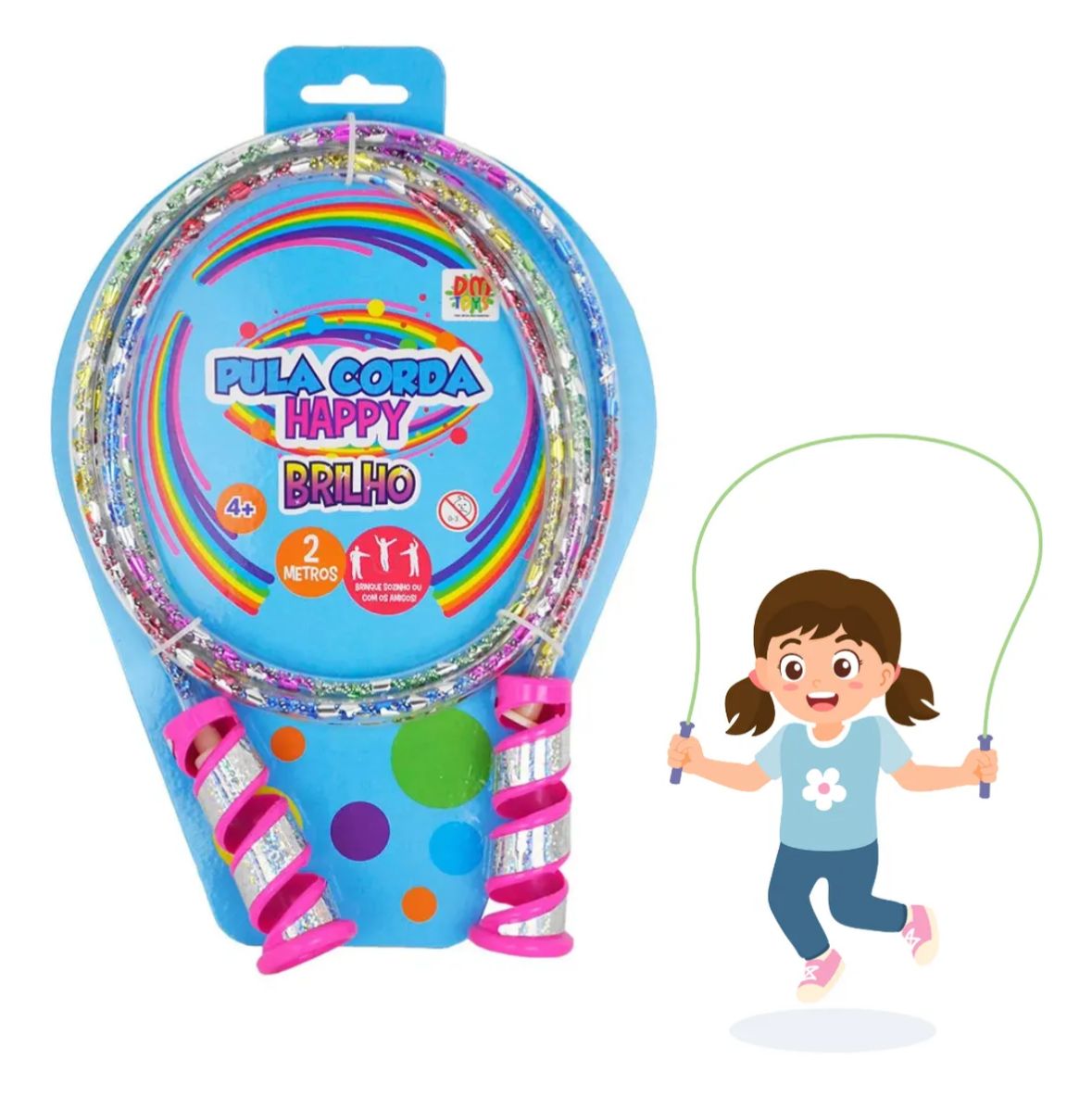PULA CORDA HAPPY BRILHO