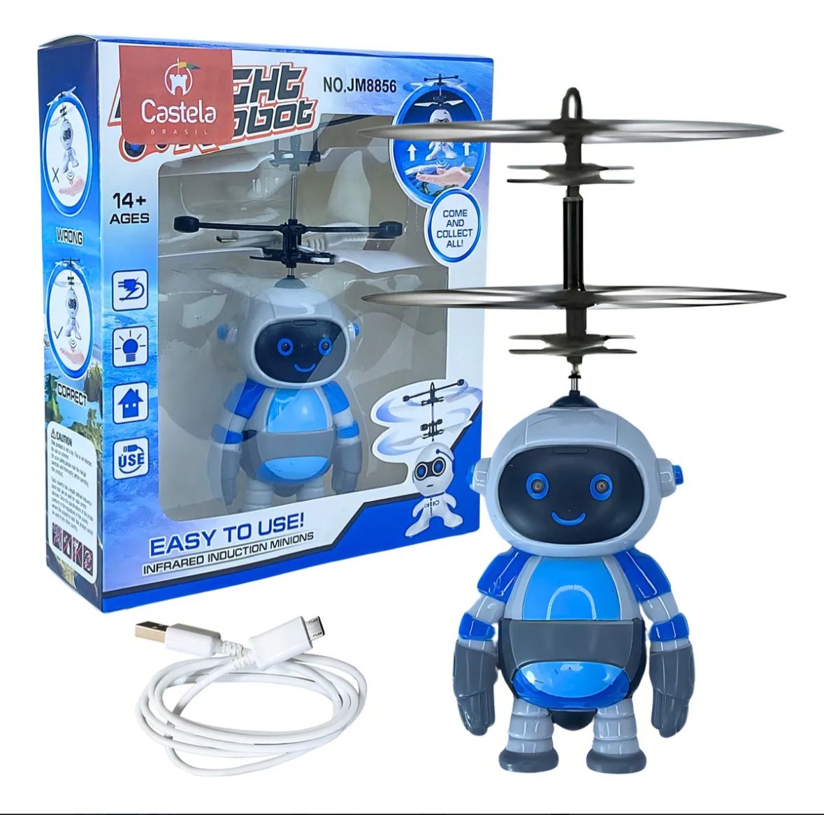 ROBÔ DRONE VOADOR COM SENSOR DE MÃO