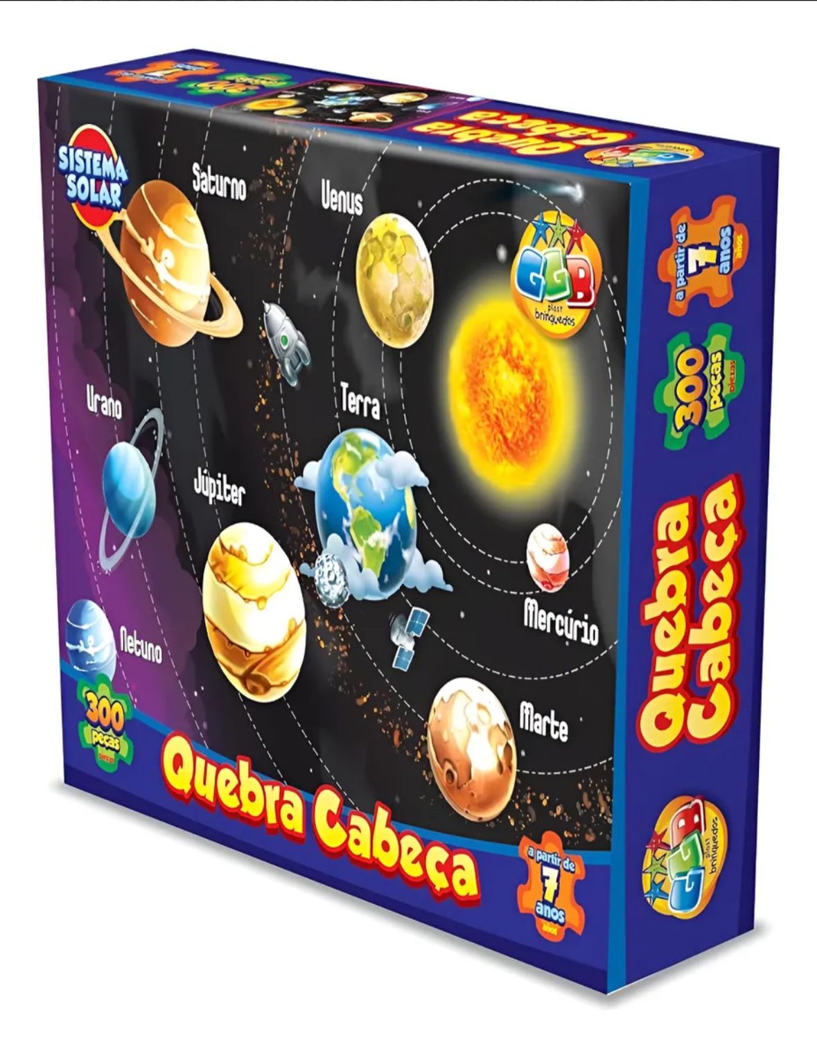 QUEBRA-CABEÇA SISTEMA SOLAR 300 PÇS