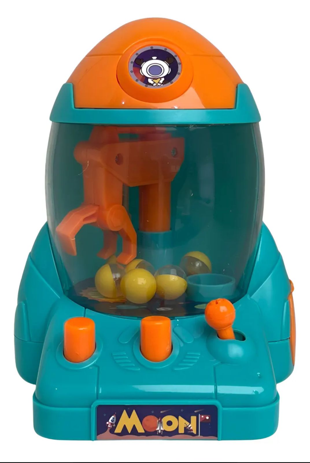 MINI MÁQUINA DE PEGAR BOLINHA FOGUETE