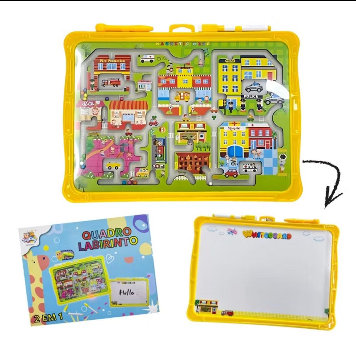 LABIRINTO MAGNÉTICO EDUCATIVO