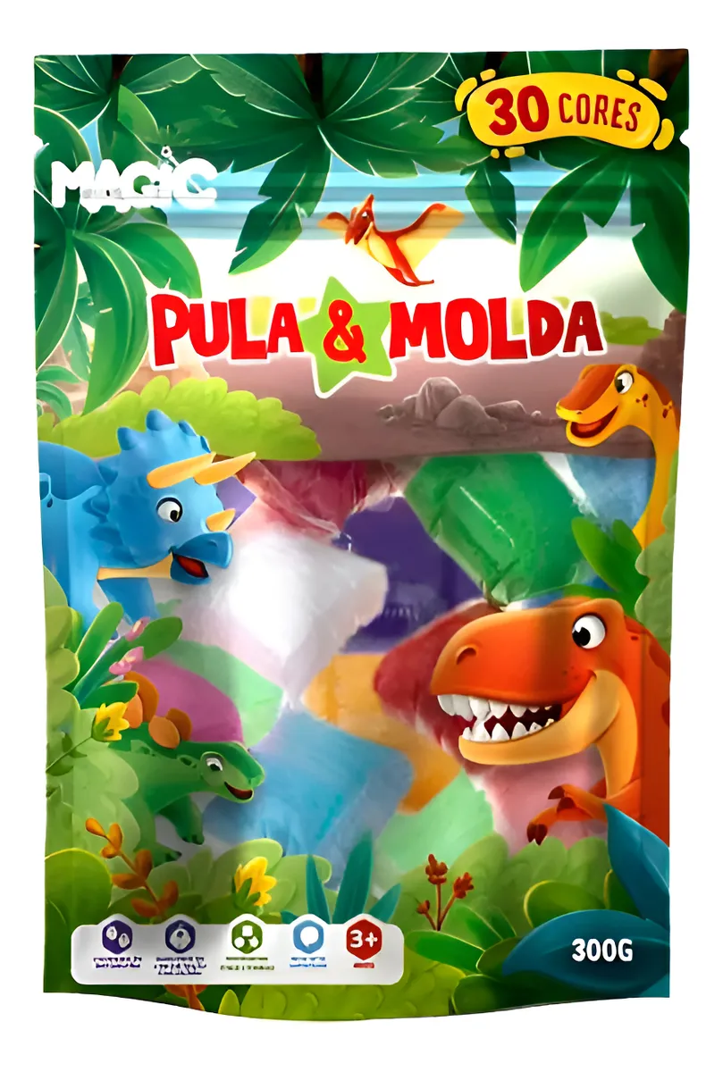 MASSA DE E.V.A PARA MODELAR MAGIC