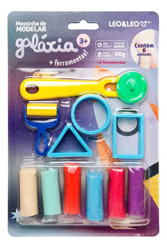 KIT MASSINHA DE MODELAR LEO E LEO