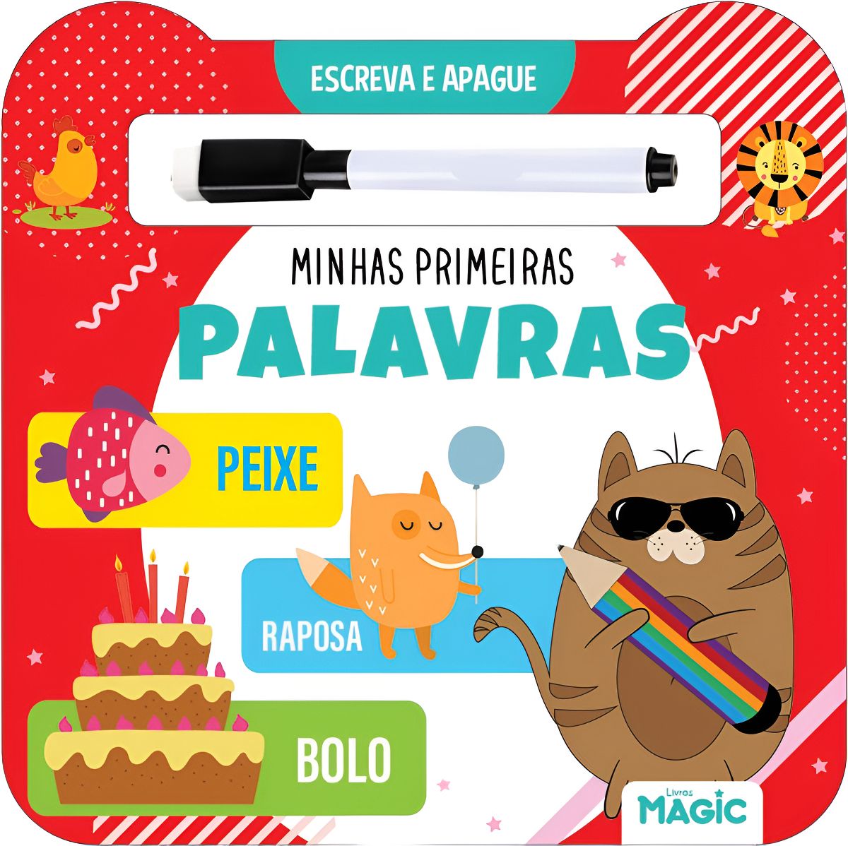 LIVRO ESCREVA E APAGUE MINHAS PRIMEIRAS PALAVRAS