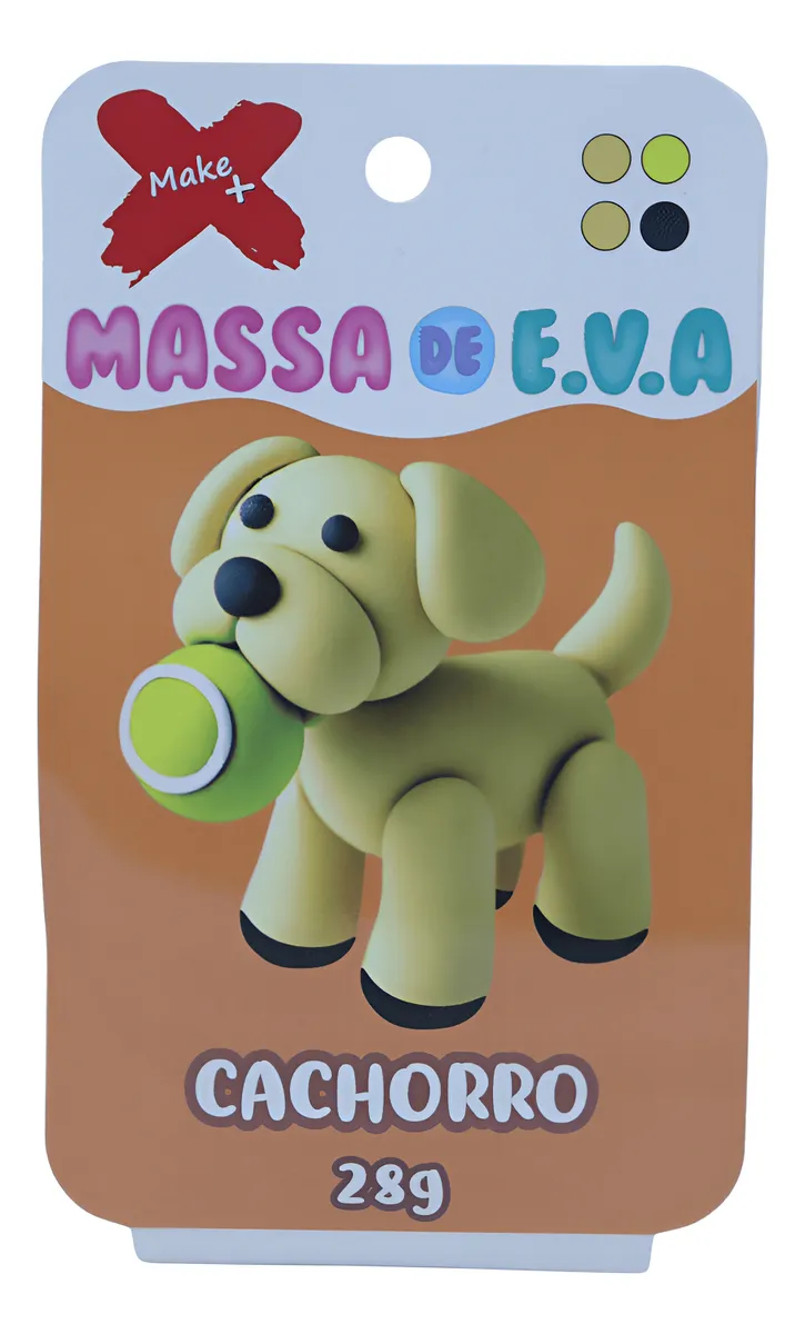 MASSINHA DE E.V.A CACHORRO