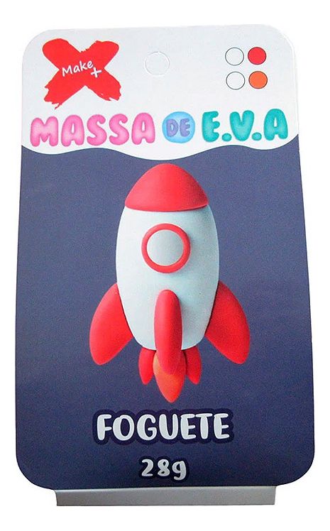 MASSA DE E.V.A  FOGUETE
