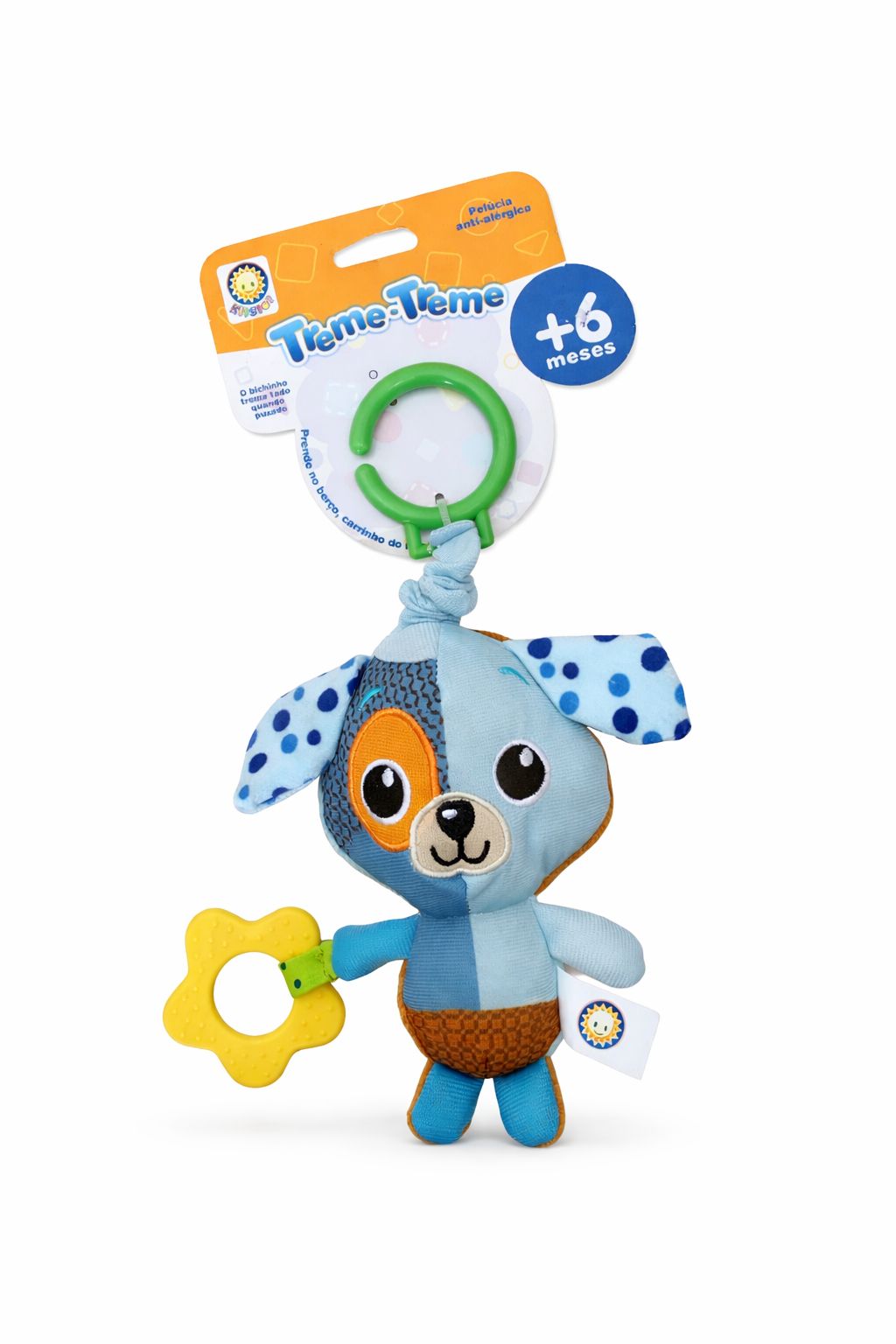 CACHORRINHO DE PELÚCIA TREME-TREME