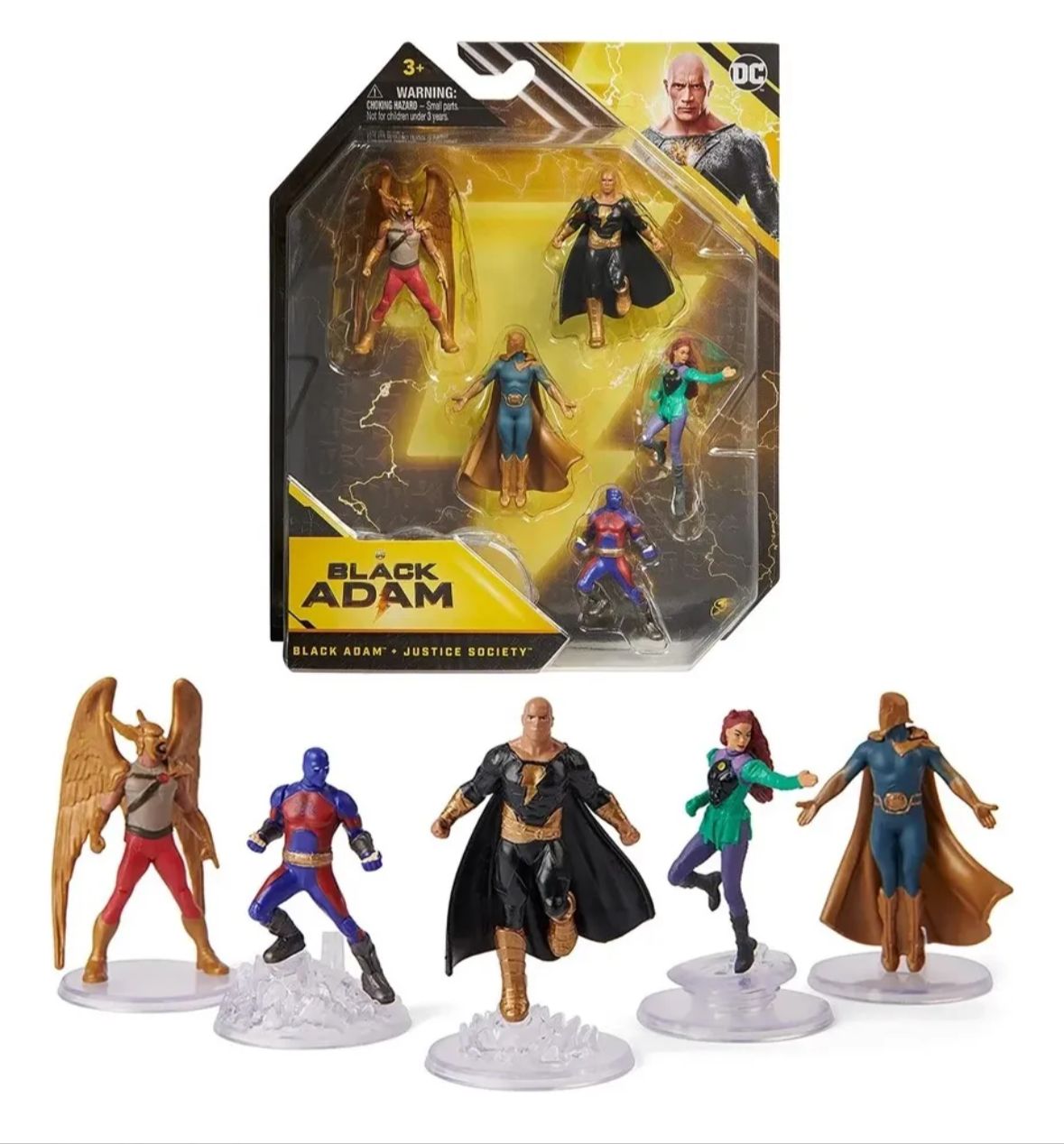 KIT ADÃO NEGRO COM 5 BONECOS