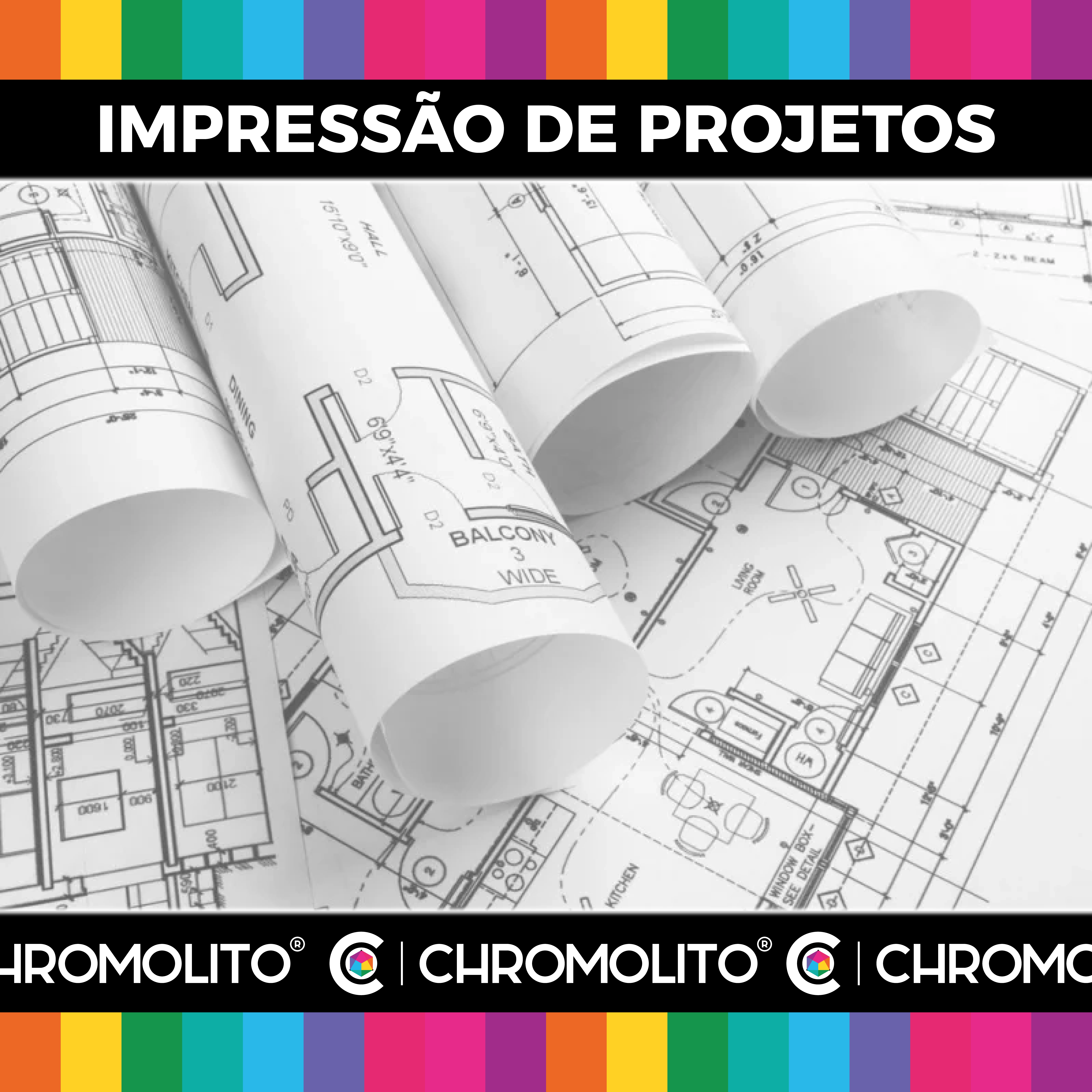 Plotagem Técnica - Sulfite 90g Premium (Projetos/Engenharia)