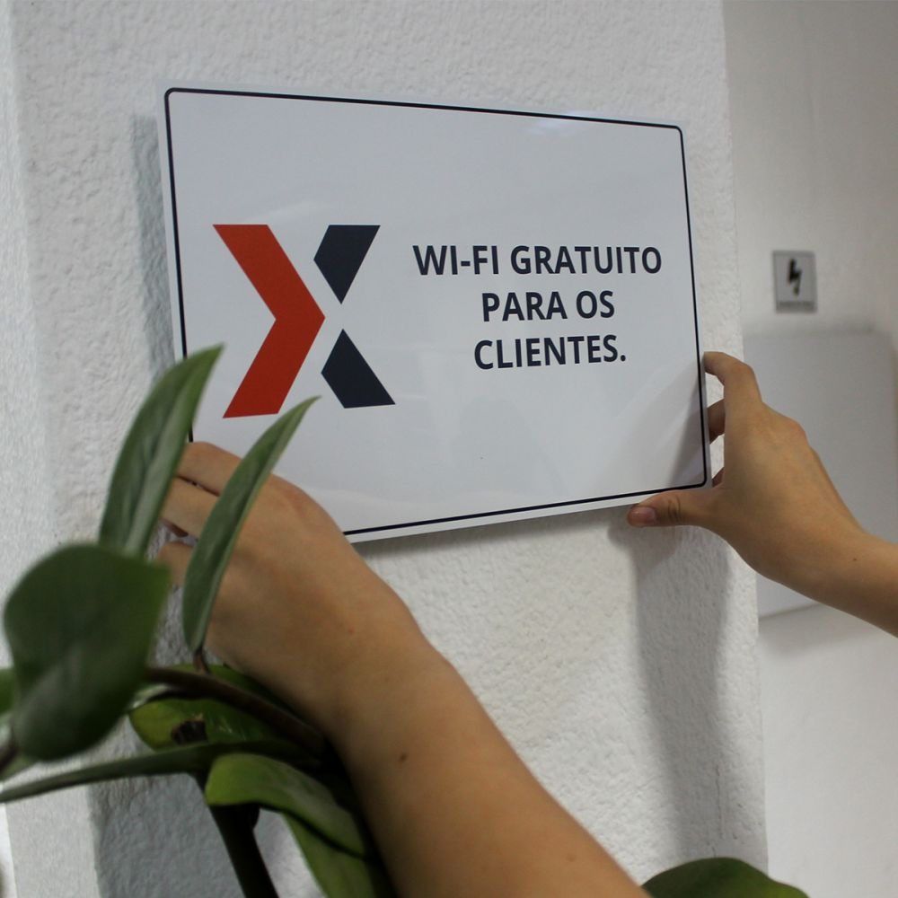 Placa Sinalização - PVC
