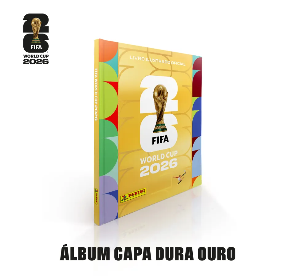 Álbum Copa do Mundo | Capa Ouro