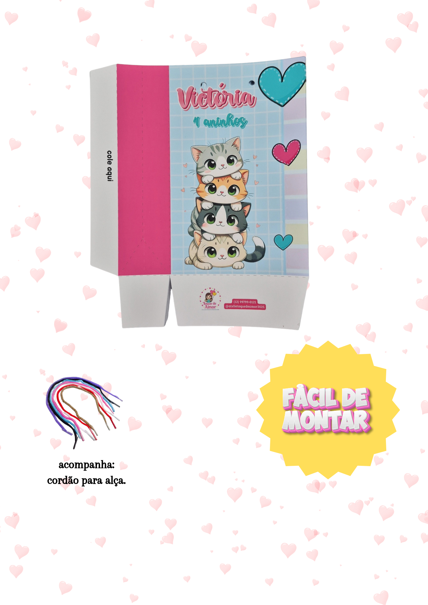 Kit Pegue e monte sacola P