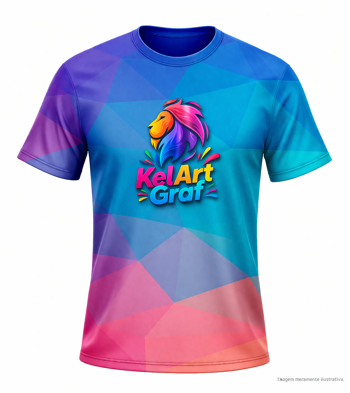 Camisa Personalizada Sublimaçao Total - A partir de 10 unidades