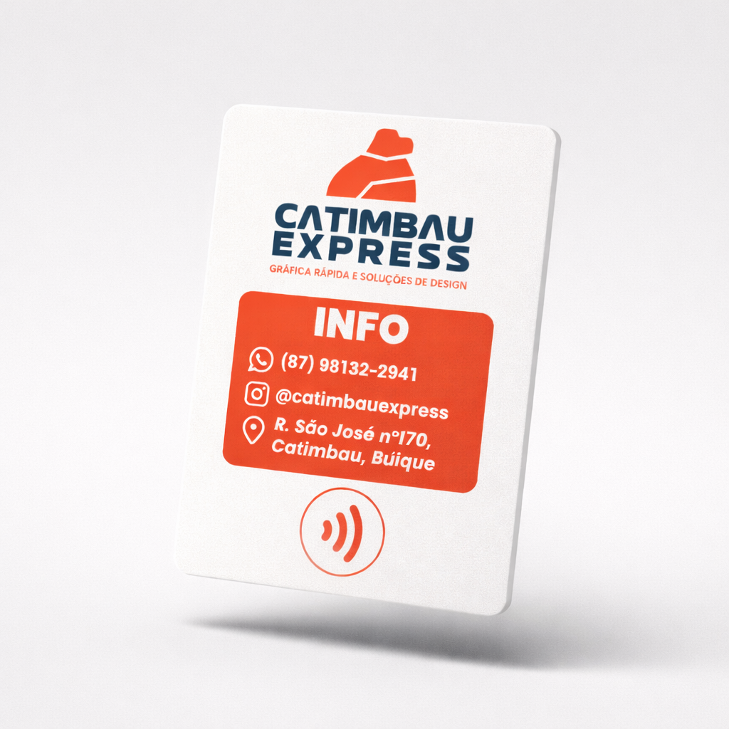 Cartão de Visitas NFC
