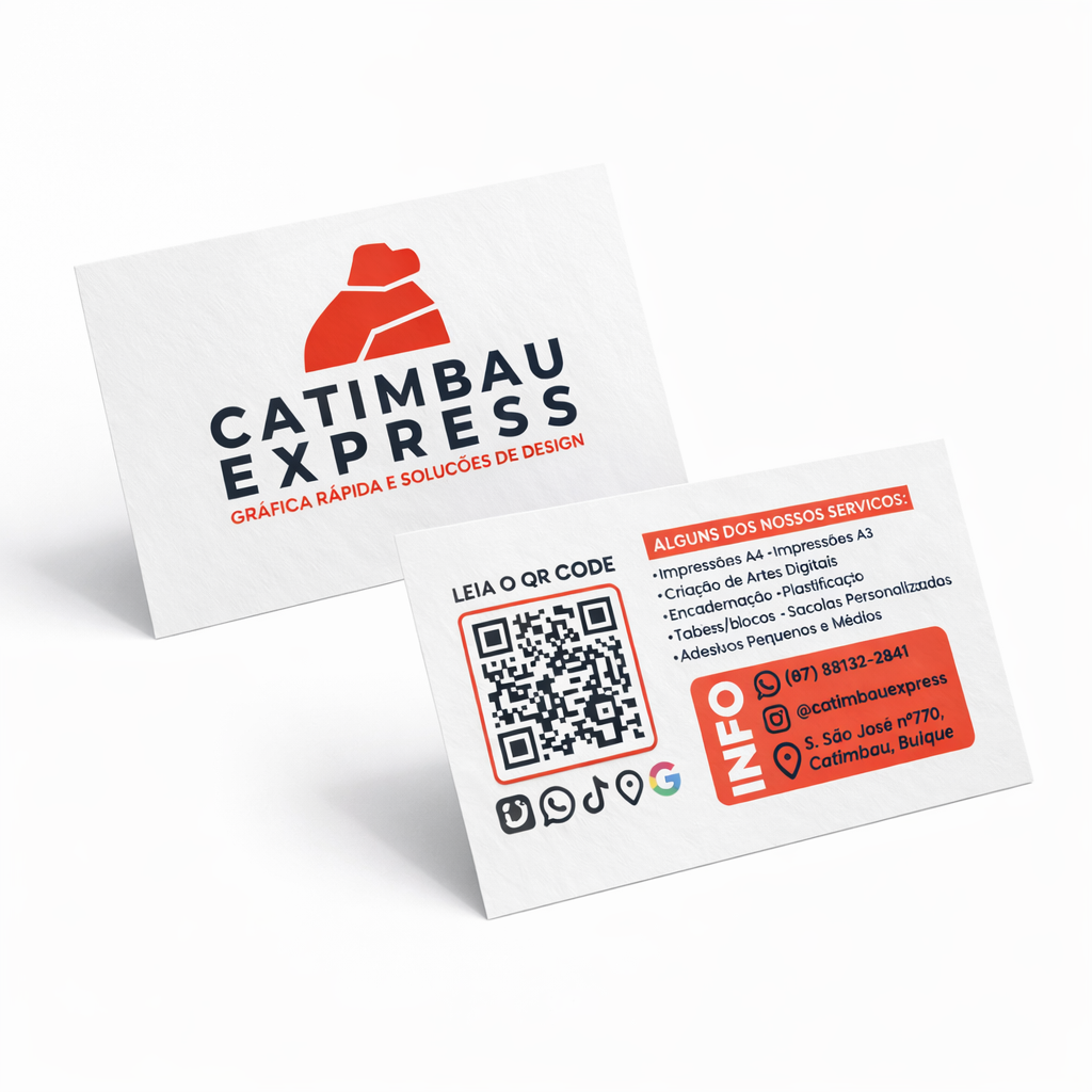 Cartão de Visitas - Premium