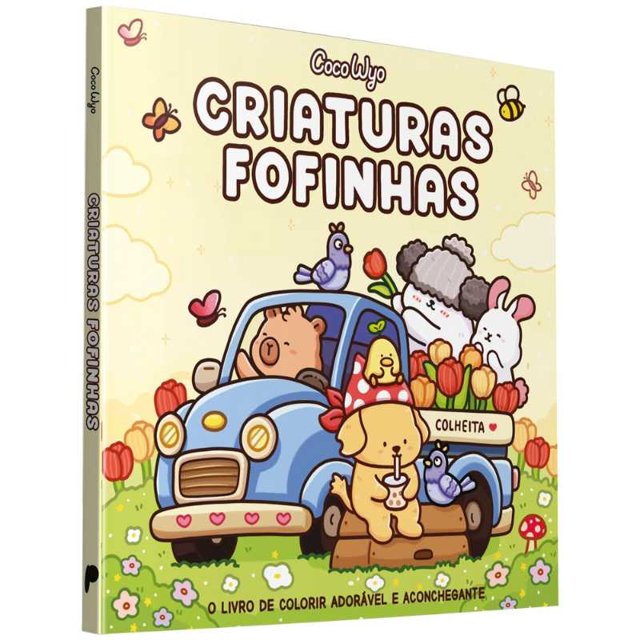 LIVRO DE COLORIR - CUTE E COMFY