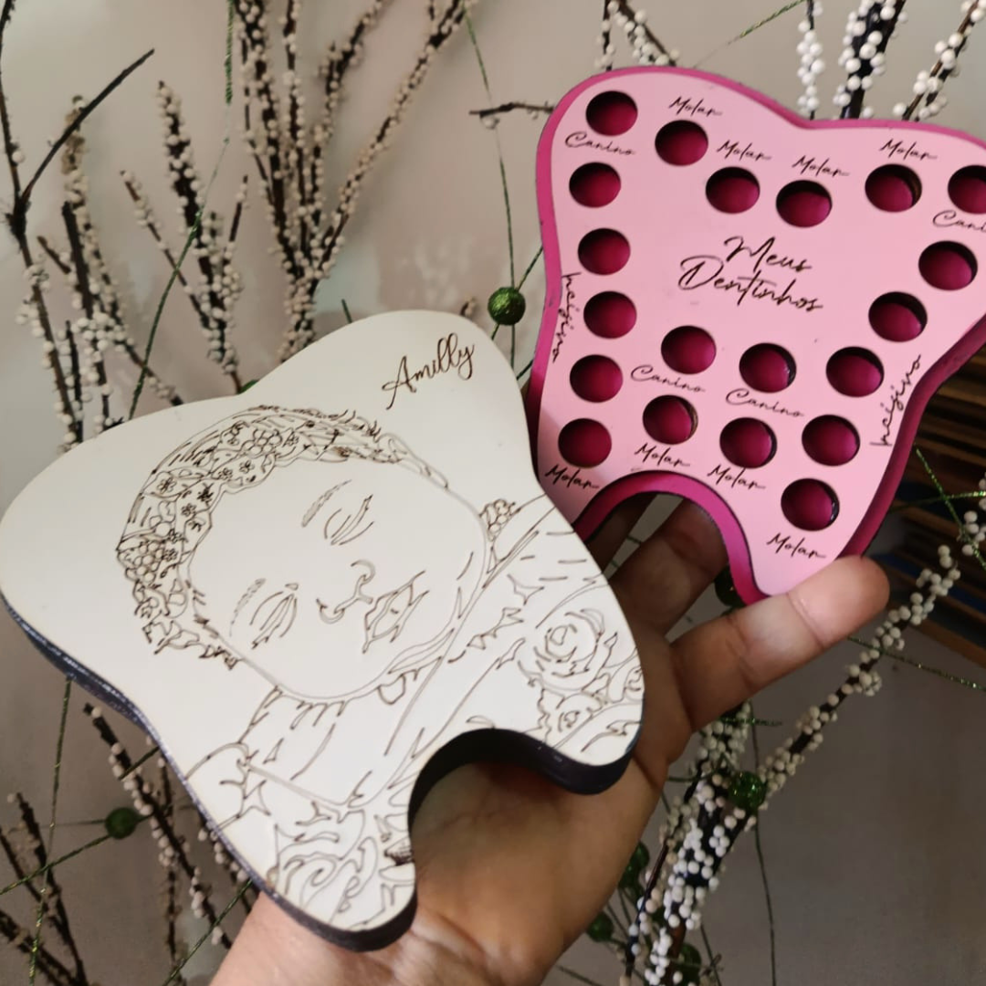 Porta dentinhos personalizado