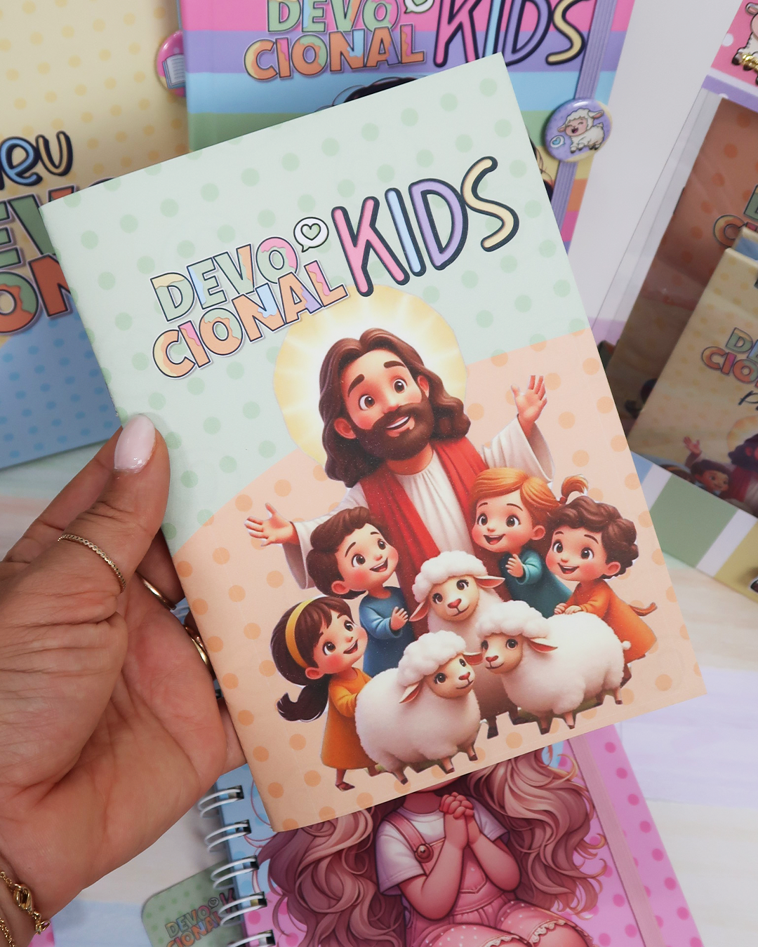 Diário Devocional Kids Cristão - Brochura Capa Mole