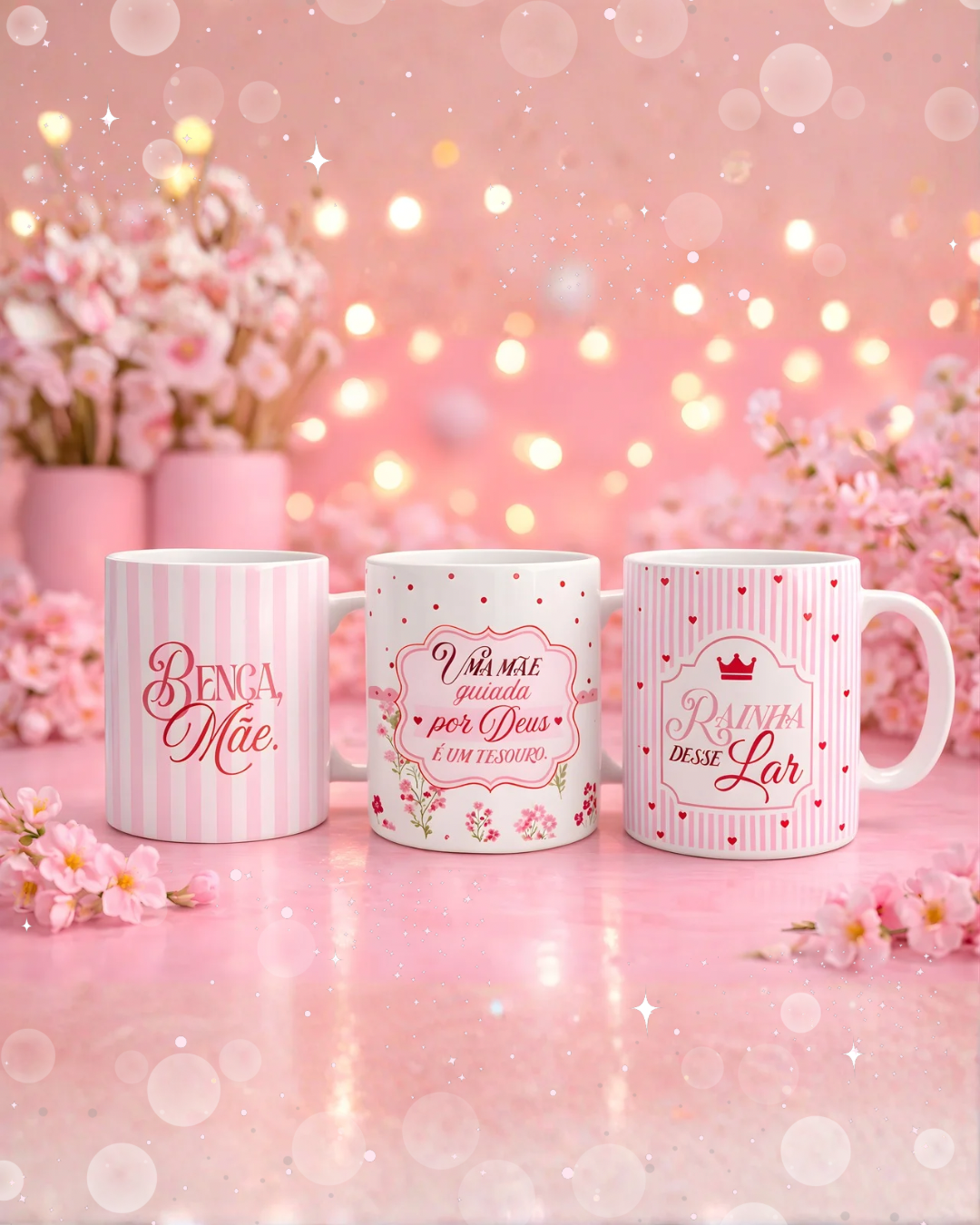 Caneca Personalizada Amor de Mãe 💖