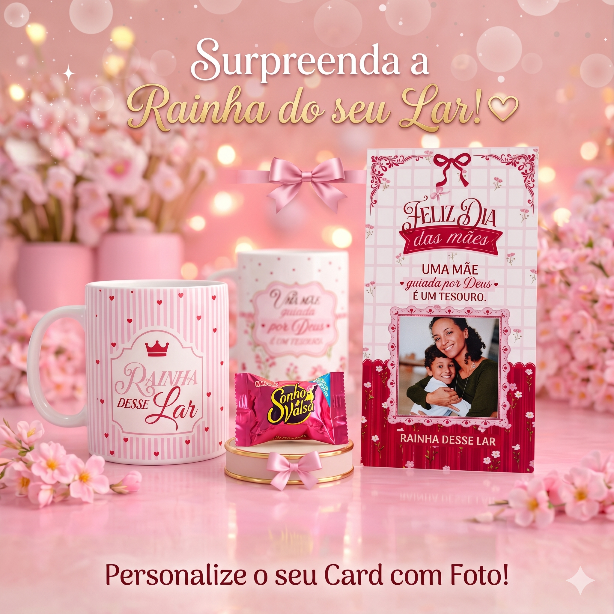 Kit Amor (Caneca + Bombom + Card)