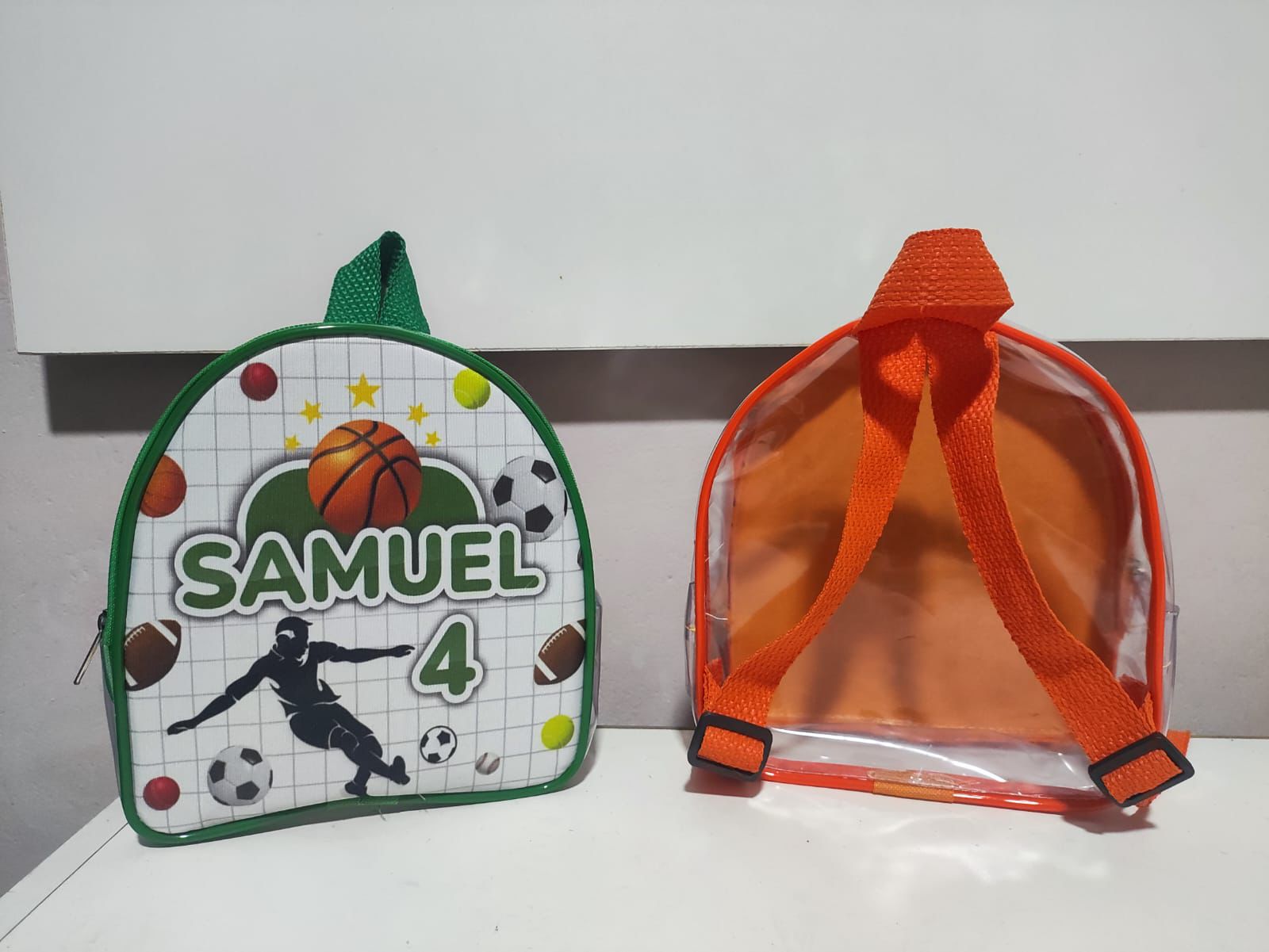 Mochila 20x15 - Transparente