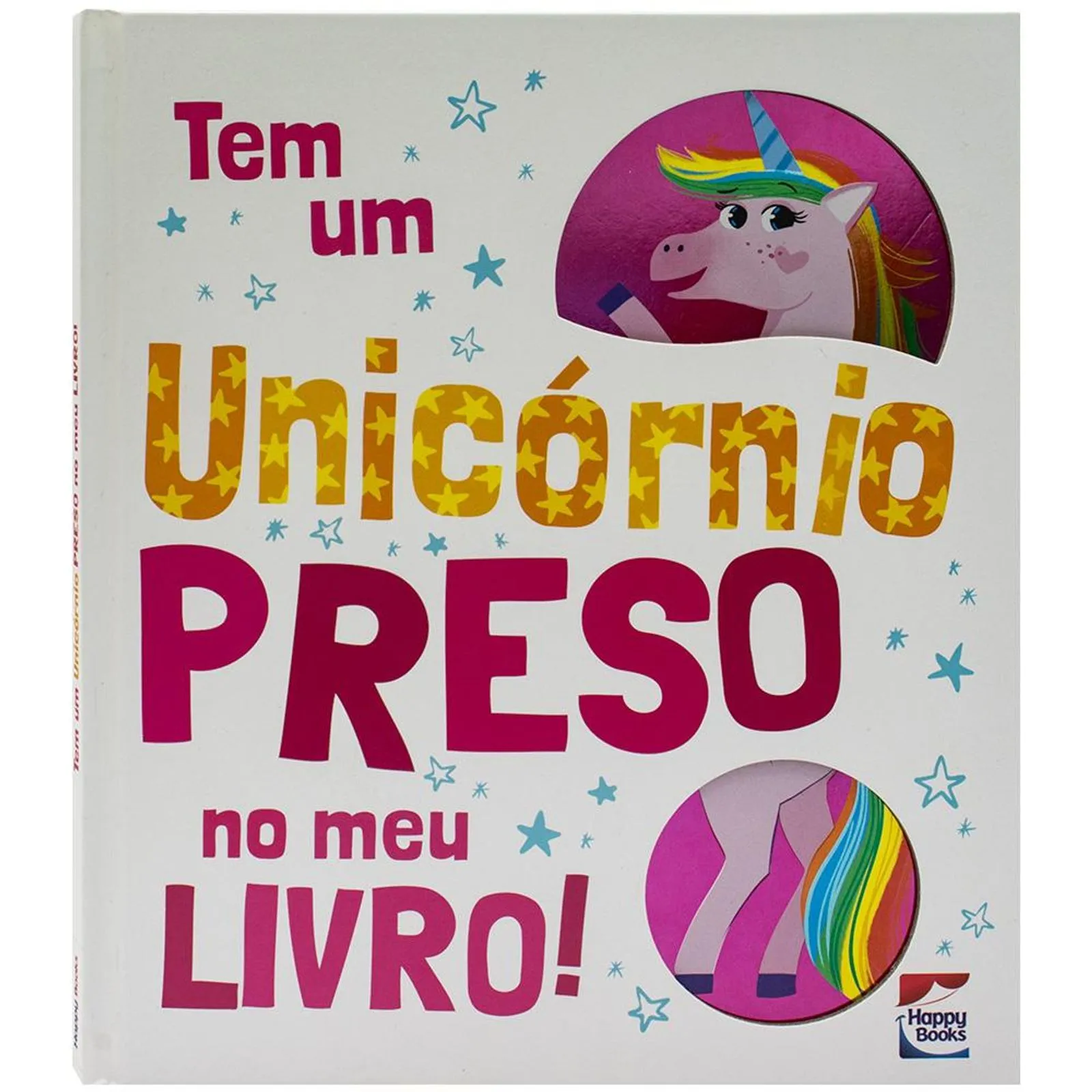 TEM UM UNICÓRNIO PRESO NO MEU LIVRO