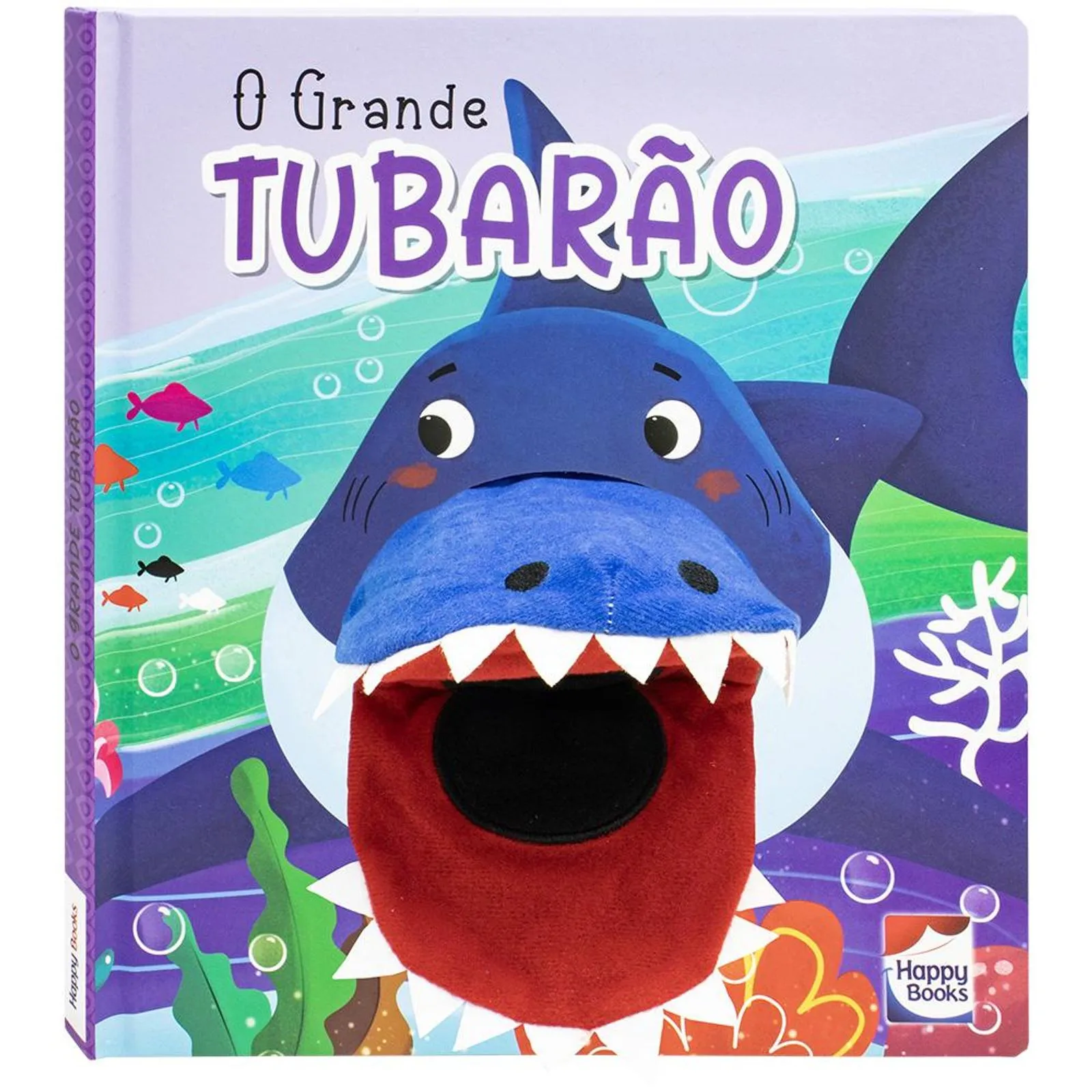 LIVRO AVENTURAS COM FANTOCHES - GRANDE TUBARÃO