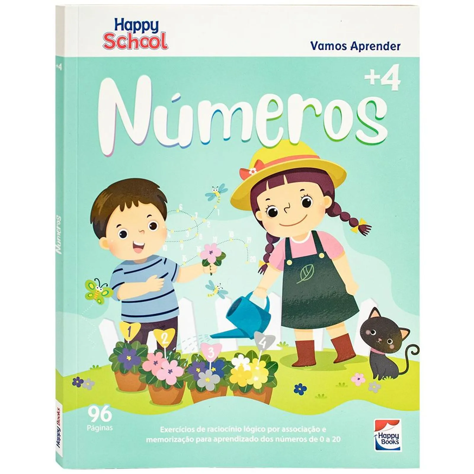 HAPPY SCHOOL CARTILHA DE ALFABETIZAÇÃO NUMEROS