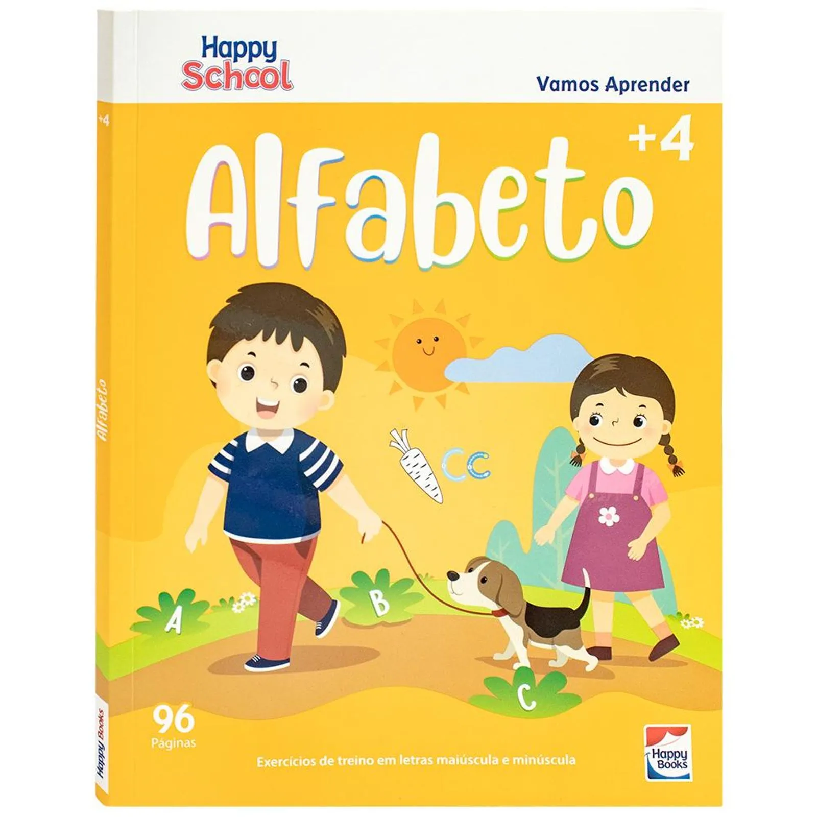 HAPPY SCHOOL CARTILHA DE ALFABETIZAÇÃO ALFABETO