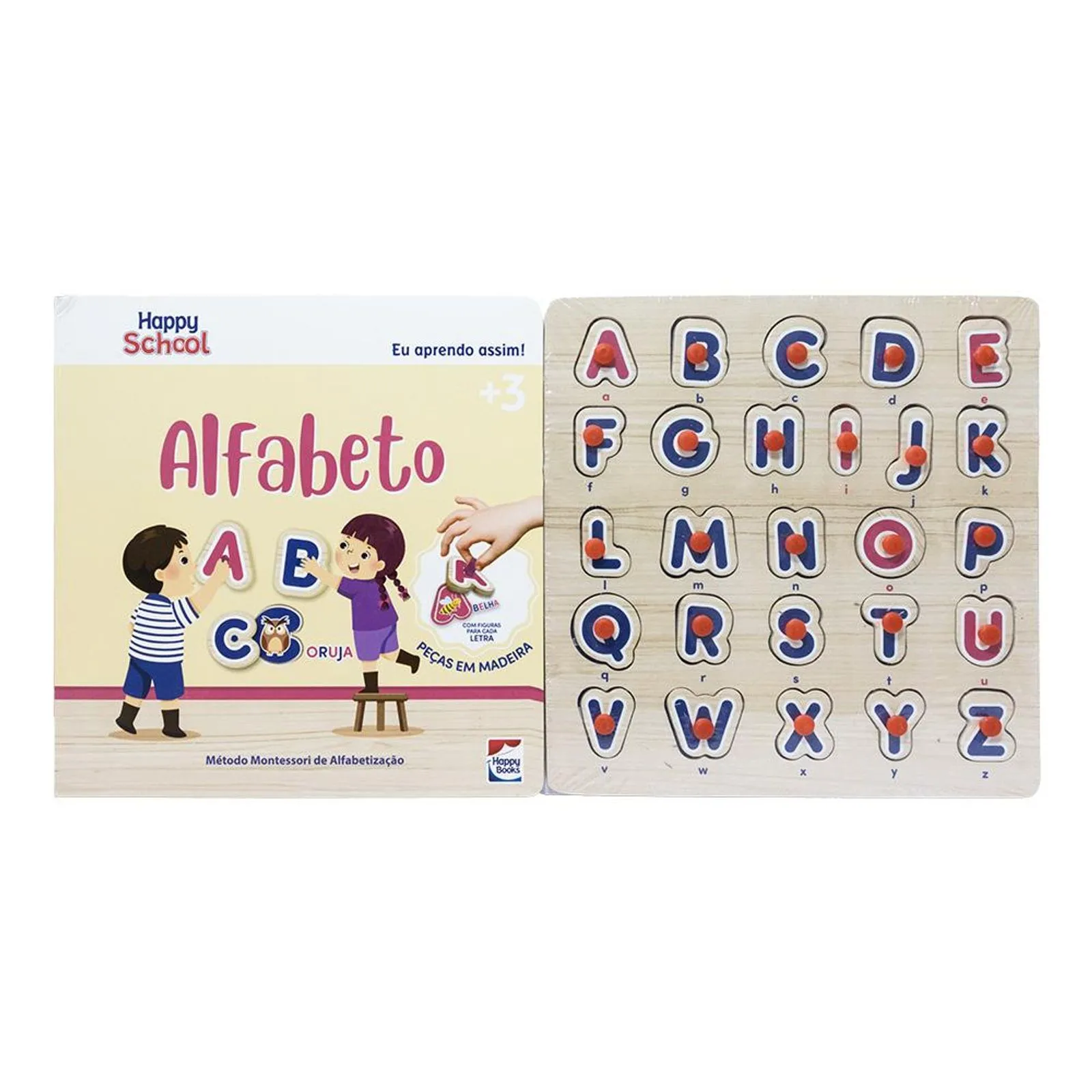 LIVRO - EU APRENDO ASSIM! ALFABETO
